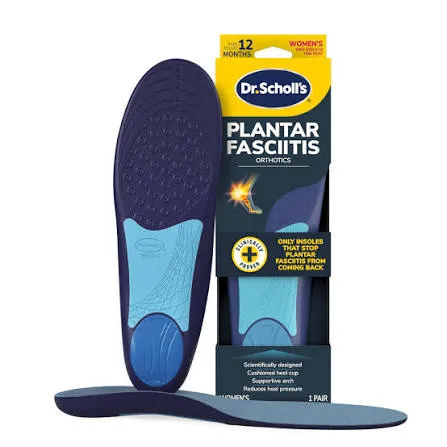 Plantillas Dr. Scholl's Plantillas para aliviar el dolor de la fascitis plantar, con soporte para el arco del pie